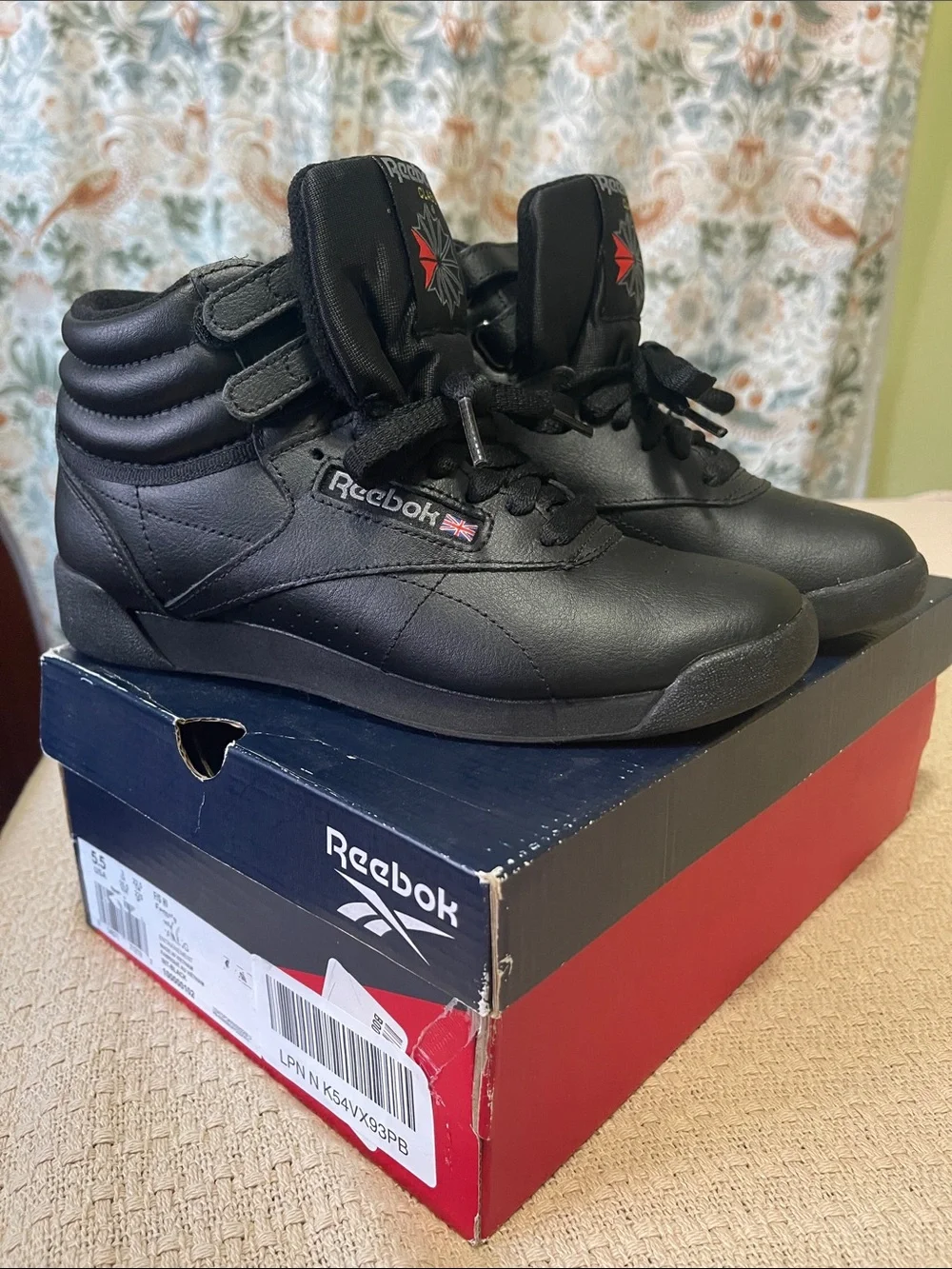 Reebok Black High-Top Women's Sneakers
